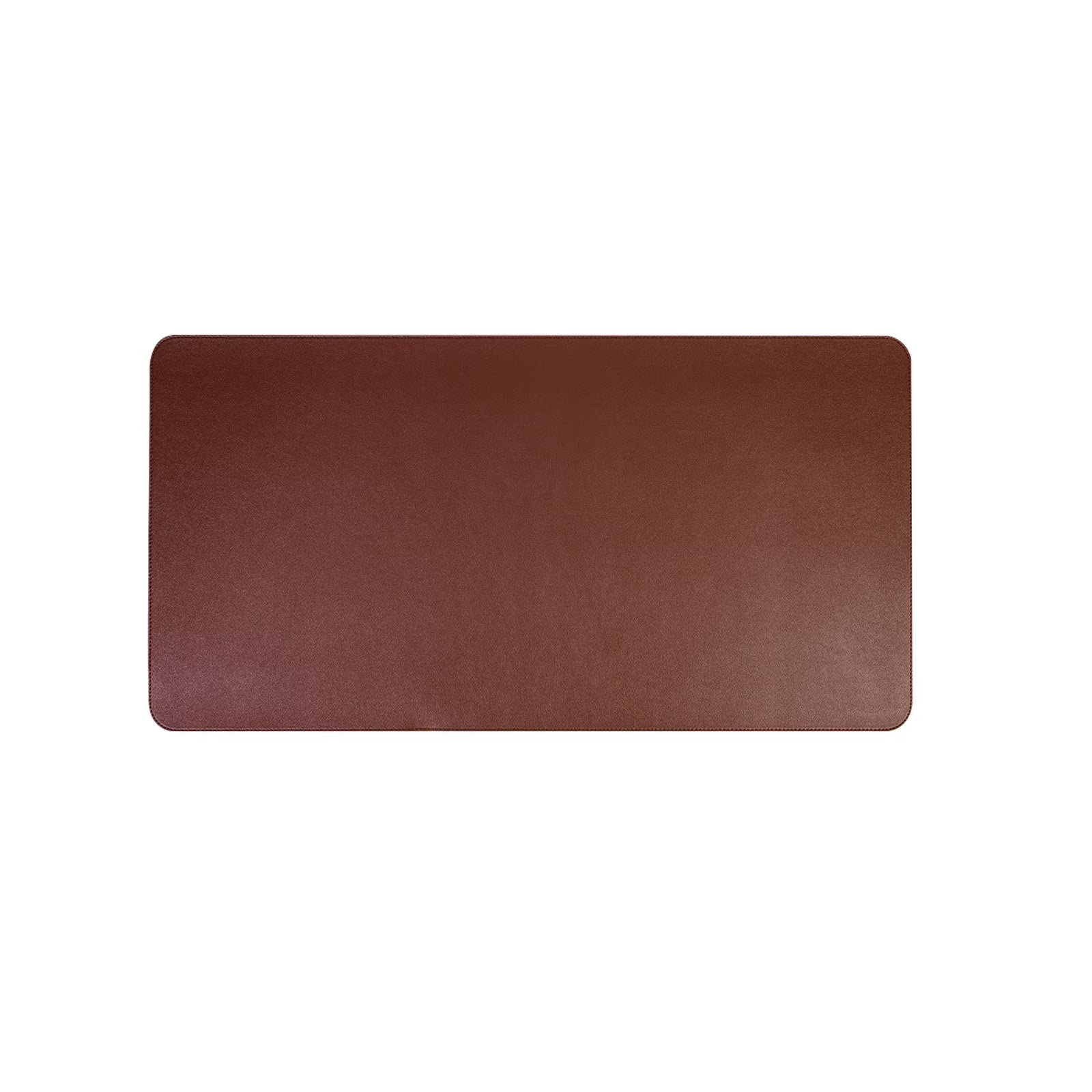 Premium PU Leather Desk Pad with Cork Bottom Non-Slip Mouse Pad – Brown (30 x 60 cm)