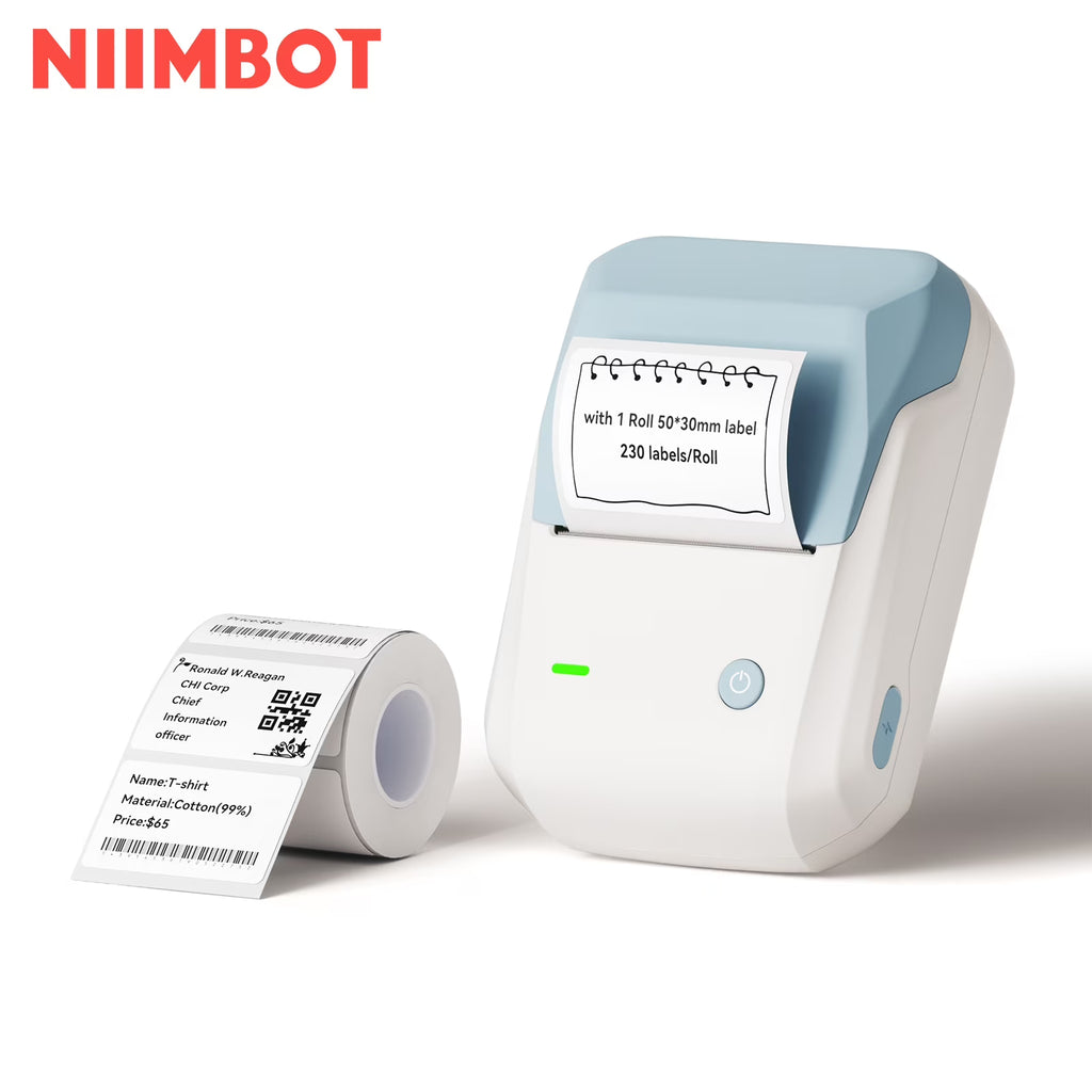 NIIMBOT B1 Bluetooth Label Maker – Portable 2-Inch Label Printer