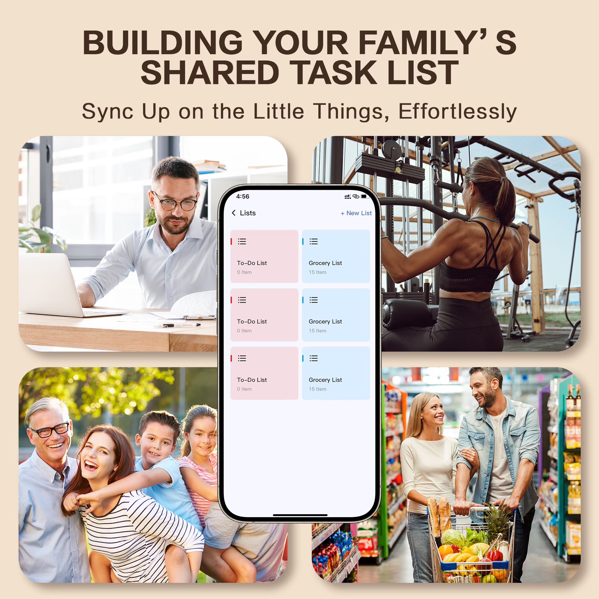 VUSIGN 10.1" Smart Digital Calendar & Chore Chart – Full HD Touchscreen WiFi Planner