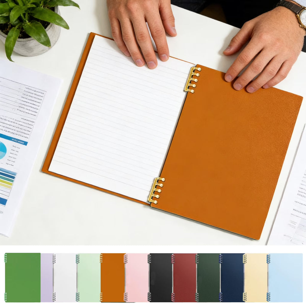 PoyoKee B5 Spiral Notebook – Detachable Ring Journal, 100 Pages