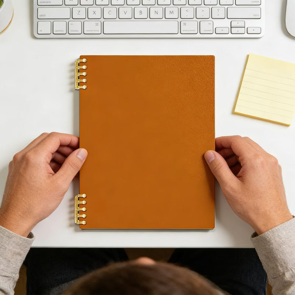 PoyoKee B5 Spiral Notebook – Detachable Ring Journal, 100 Pages