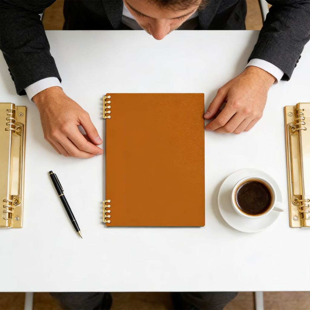 PoyoKee B5 Spiral Notebook – Detachable Ring Journal, 100 Pages