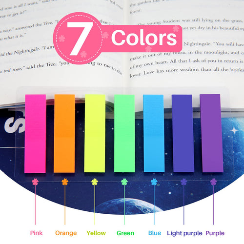 560-Piece Sticky Note Flags Set – Colorful Index Tabs & Page Markers